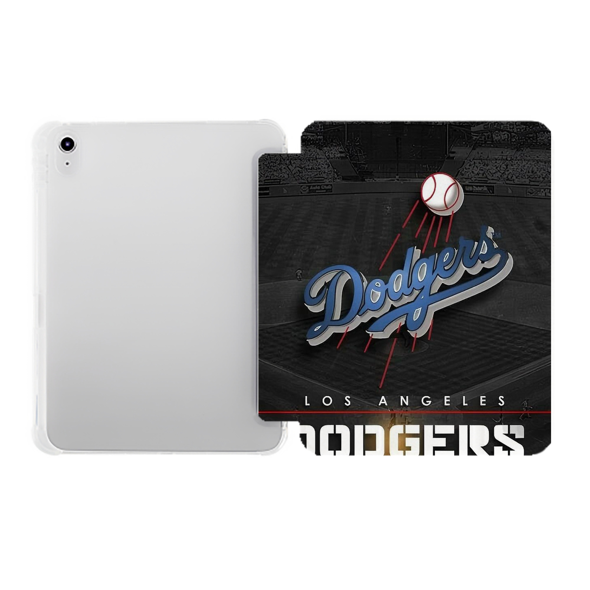  Premium Tri-Fold PU Leather & Silicone IPad Case With Pencil Slot – Fits 9.5,10.5,10.9 – Adjustable Stand, Slim, Protective